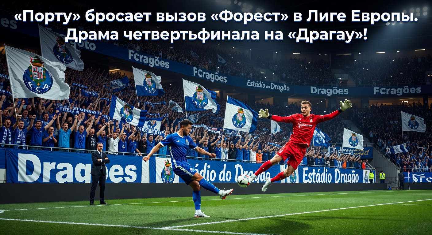 «Порту» бросает вызов «Форест» в Лиге Европы. Драма четвертьфинала на «Драгау»!
