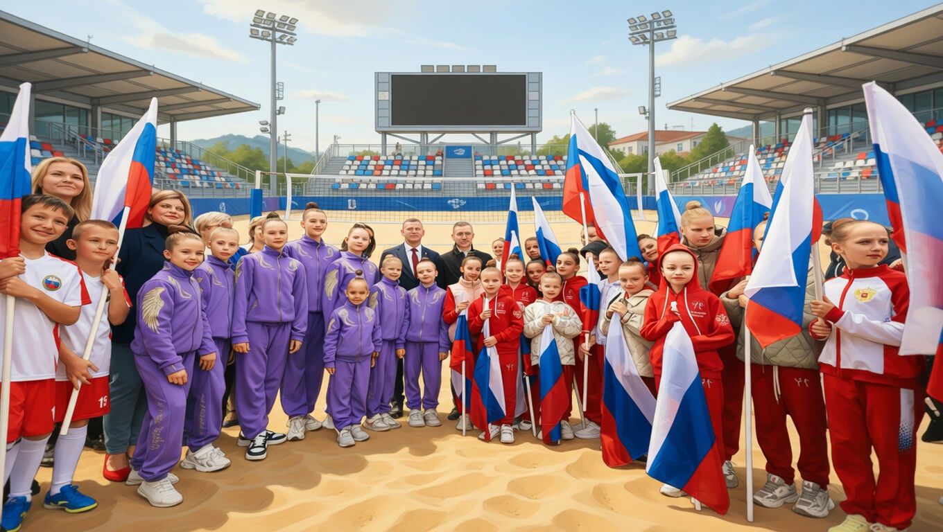Вязьма открыла уникальную арену. Пляжный спорт захватывает регион!