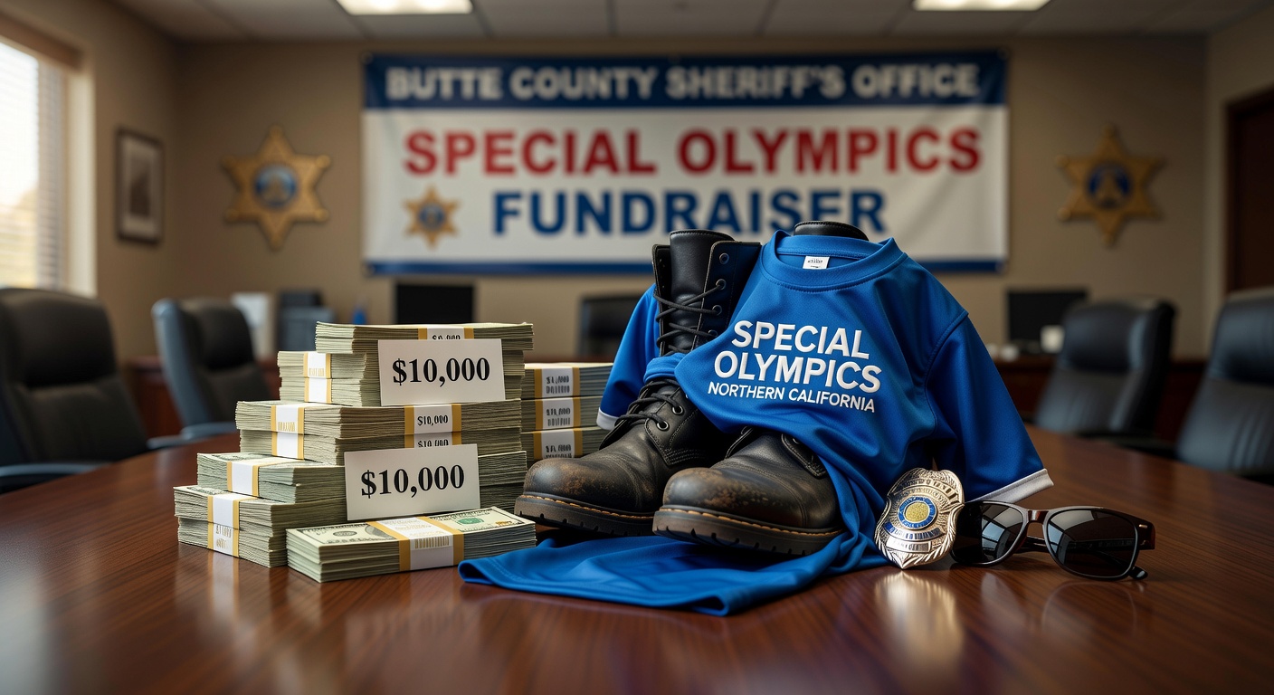 Полицейские Батт-Каунти собрали до $10 000 для спортсменов Special Olympics