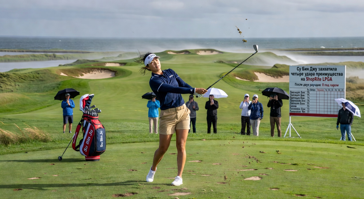 Су Бин Джу захватила четыре удара преимущества на ShopRite LPGA