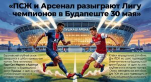 ПСЖ и Арсенал разыграют Лигу чемпионов в Будапеште 30 мая