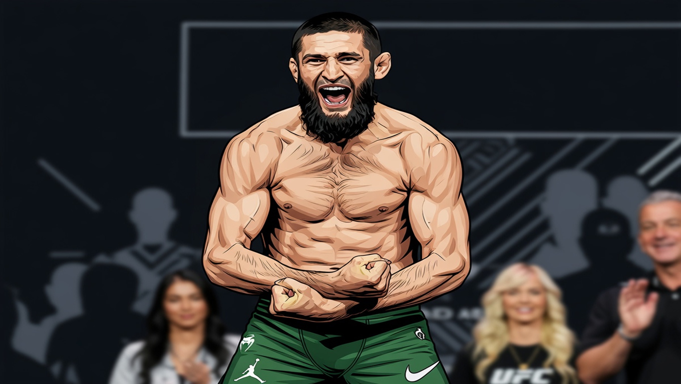 Чимаев и Стрикленд прошли взвешивание перед UFC 328 в Ньюарке