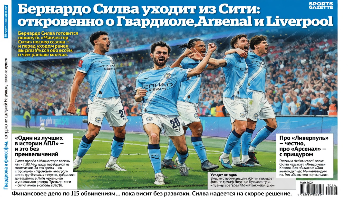 Бернардо Силва уходит из Сити: откровенно о Гвардиоле, Arsenal и Liverpool