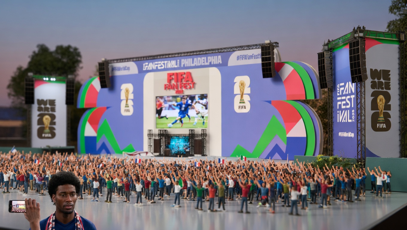 Филадельфия принимает Fan Festival FIFA на все 39 дней ЧМ-2026