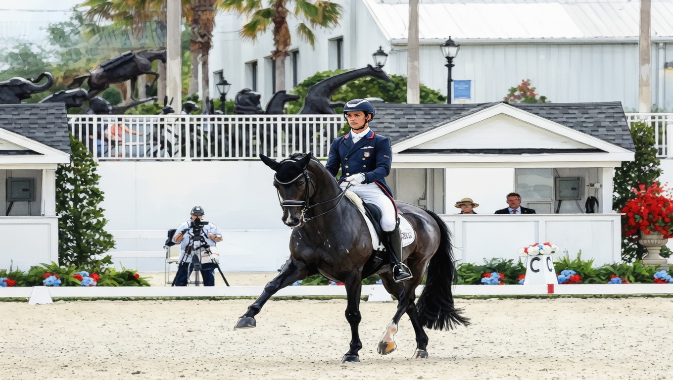 Симонсон захватил лидерство на чемпионате USEF с результатом 75,196%