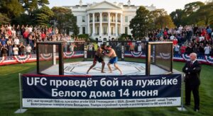 UFC проведёт бой на лужайке Белого дома 14 июня