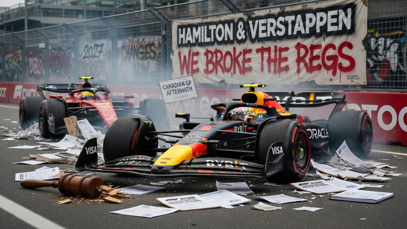 Хэмилтон и Ферстаппен разнесли регламент F1 после Гран-при Канады