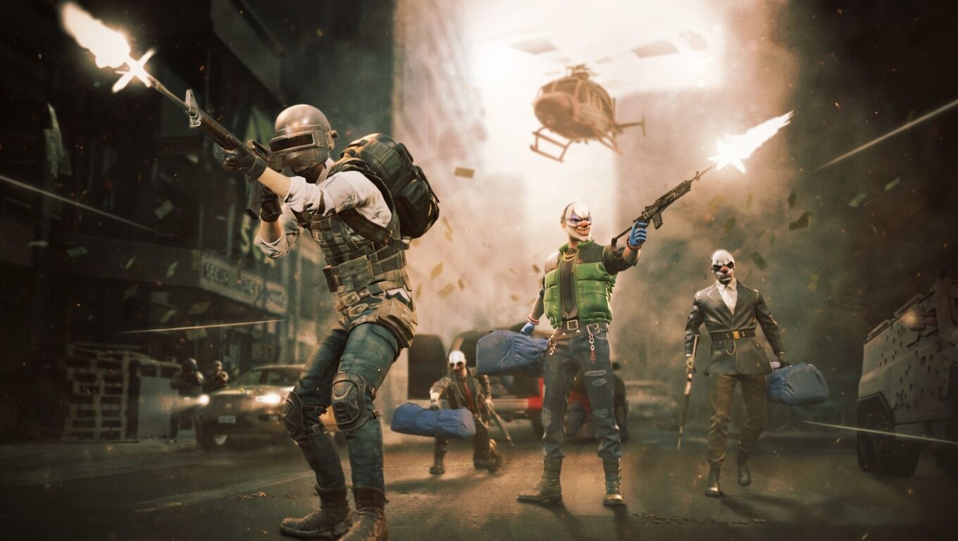 PUBG запустил режим в стиле Payday: ограбления вместо королевской битвы