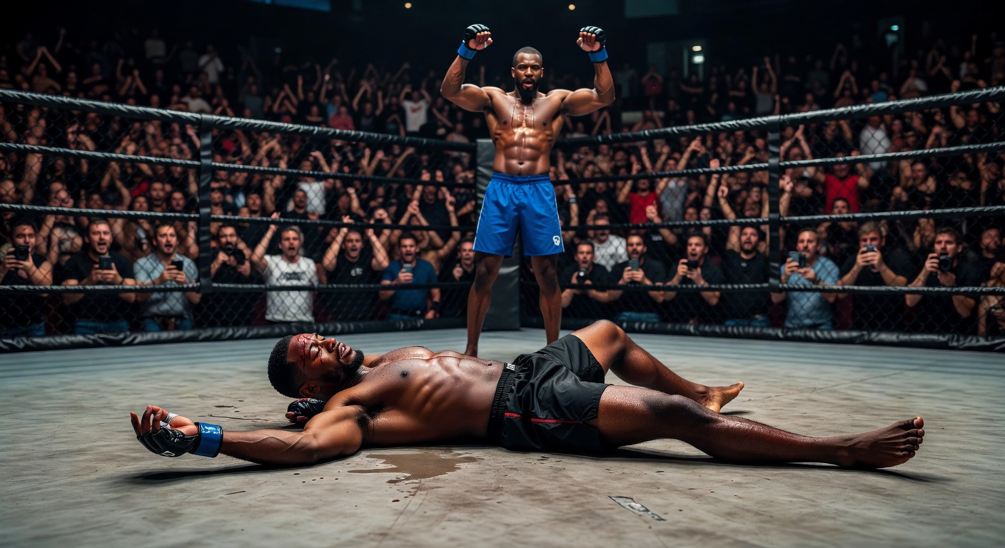 Рэй Джей нокаутирован в MMA-поединке после заявлений о смертельной болезни