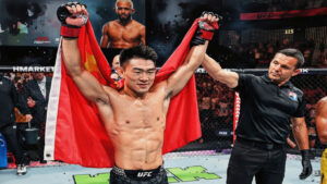 Сун Ядун задушил Фигейредо во втором раунде на UFC Macau