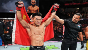 Сун Ядун задушил Фигейредо во втором раунде на UFC Macau