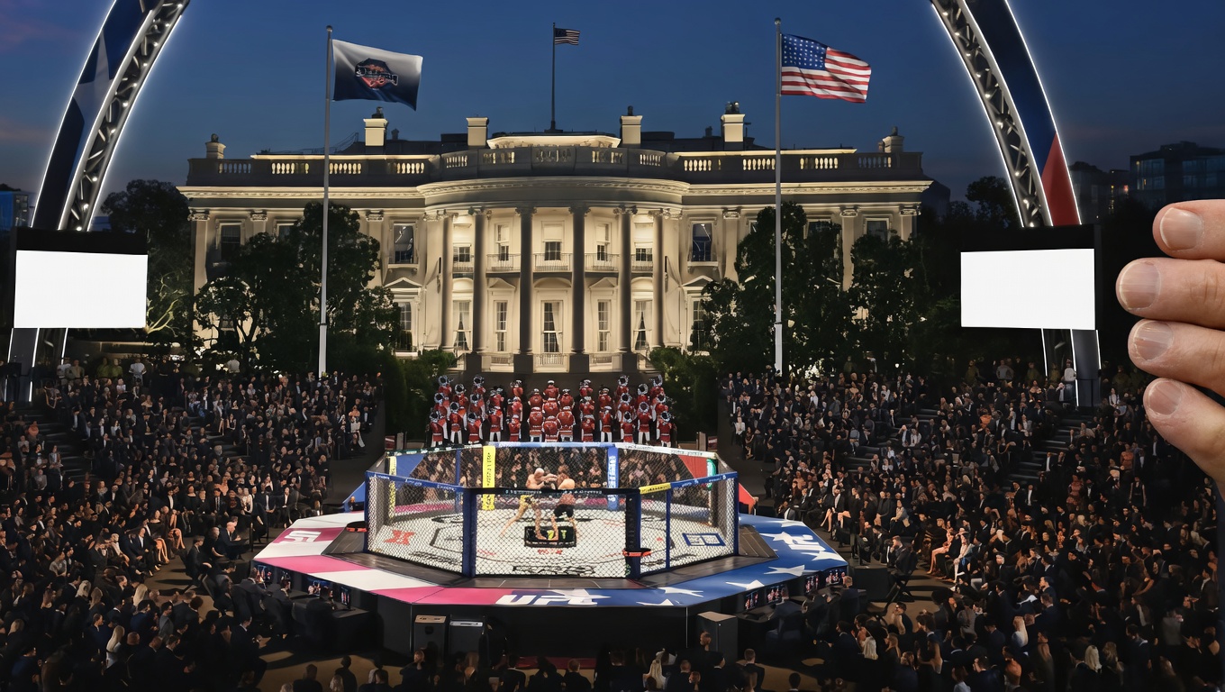UFC раздаёт 85 000 билетов на ивент у Белого дома – по требованию закона
