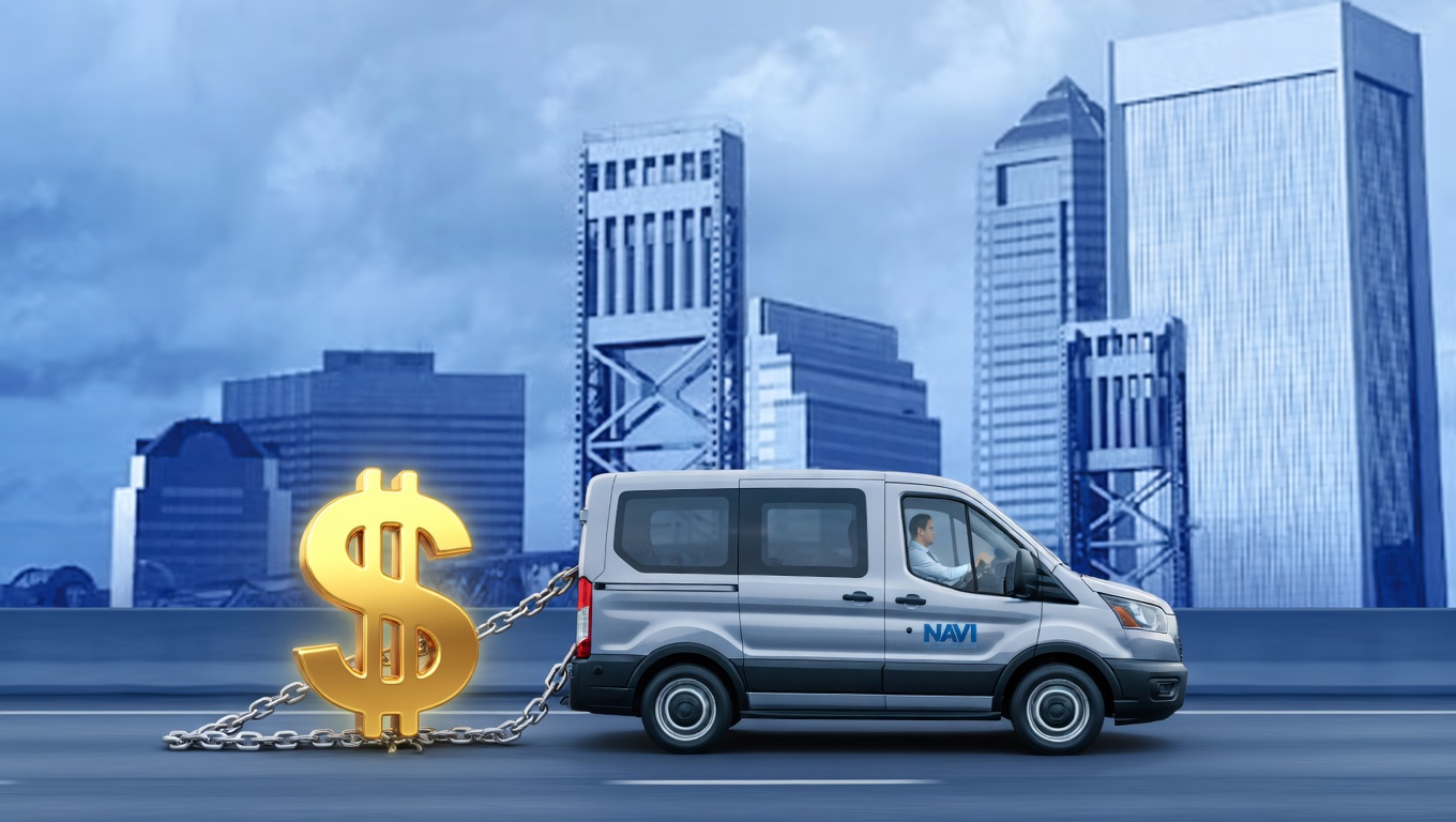 NAVI обходится Джексонвиллу в $1 млн в месяц – на 973 пассажира