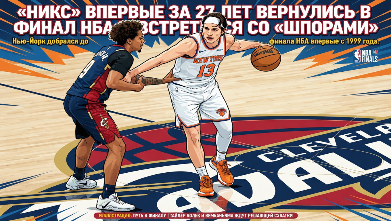 «Никс» впервые за 27 лет вернулись в финал НБА и встретятся со «Шпорами»