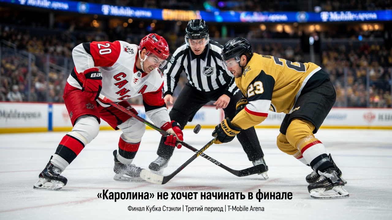 «Каролина» не терпела двух поражений подряд с января – и не хочет начинать в финале