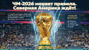 ЧМ-2026 меняет правила. Северная Америка ждёт!