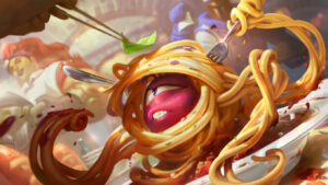 Riot Games сняла кулинарное видео с «Наполи Мафией» к скину Spaghetti Vel’Koz