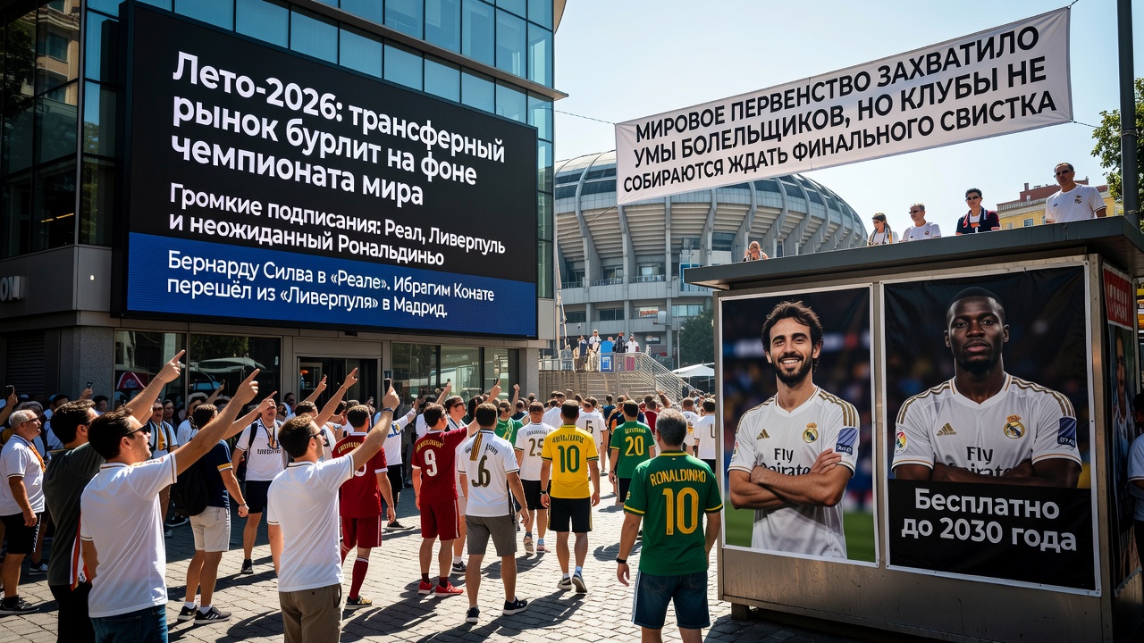Лето-2026: трансферный рынок бурлит на фоне чемпионата мира