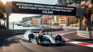 Антонелли оборвал серию Ferrari в Монако и возглавил протокол третьей практики