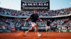 Жодар вытащил матч с 0:2 по сетам и впервые вышел в четвертьфинал Roland Garros