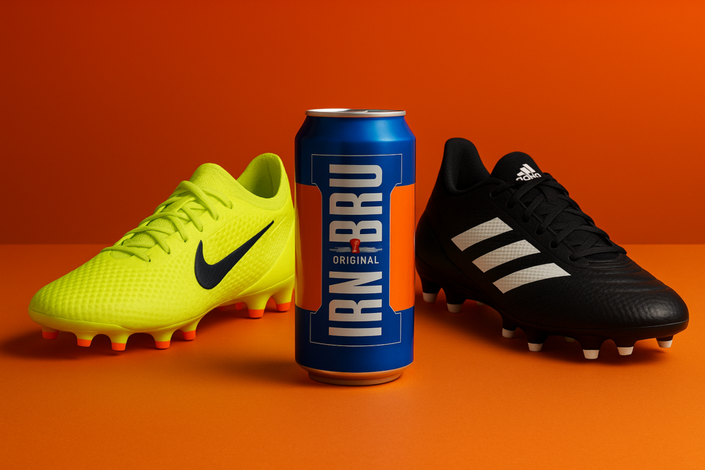 Nike, Adidas и Irn-Bru устроили войну роликов накануне чемпионата мира