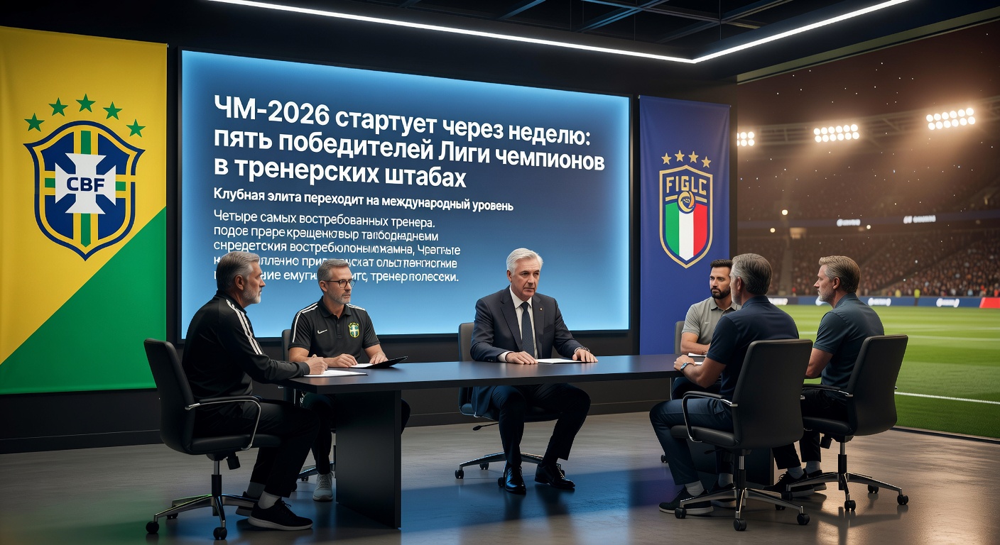 ЧМ-2026 стартует через неделю: пять победителей Лиги чемпионов в тренерских штабах