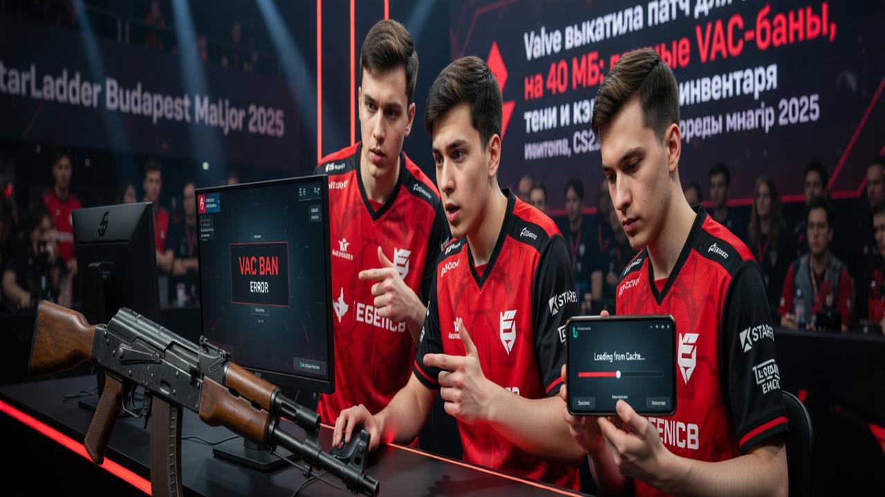 Valve выкатила патч для CS2 на 40 МБ: ложные VAC-баны, тени и кэш инвентаря