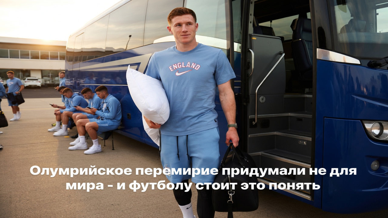 Олимпийское перемирие придумали не для мира – и футболу стоит это понять