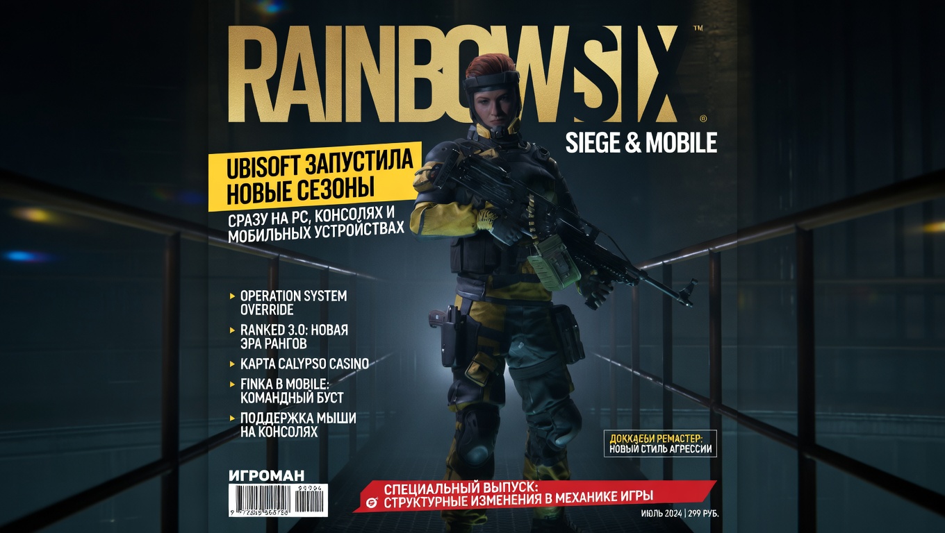 Ubisoft запустила новые сезоны в Siege и Rainbow Six Mobile одновременно