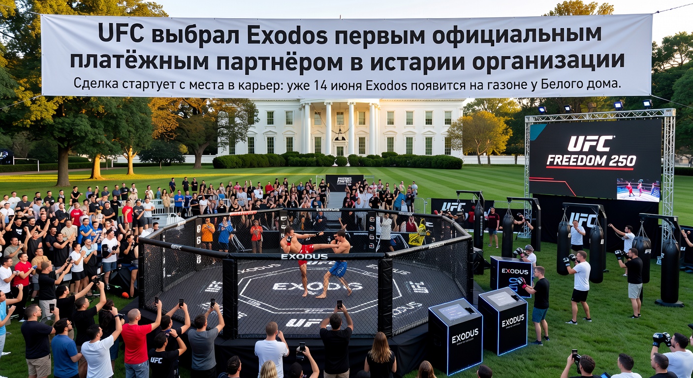 UFC выбрал Exodus первым официальным платёжным партнёром в истории организации
