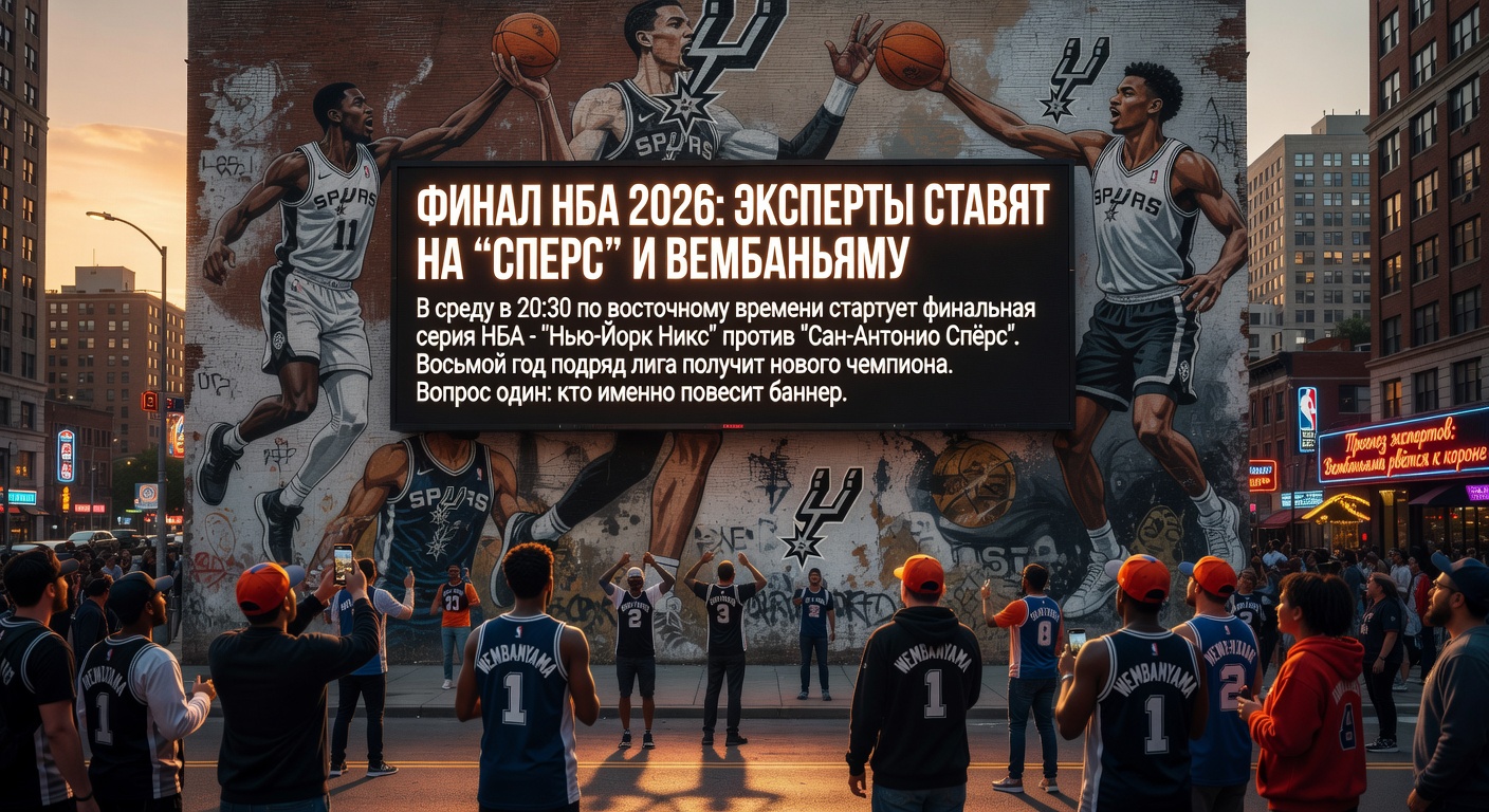 Финал НБА 2026: эксперты ставят на «Сперс» и Вембаньяму