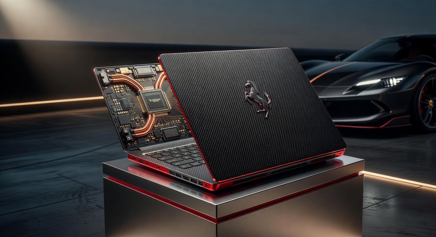 HP и Ferrari выпустили ноутбук. Два года ради 4999 машин