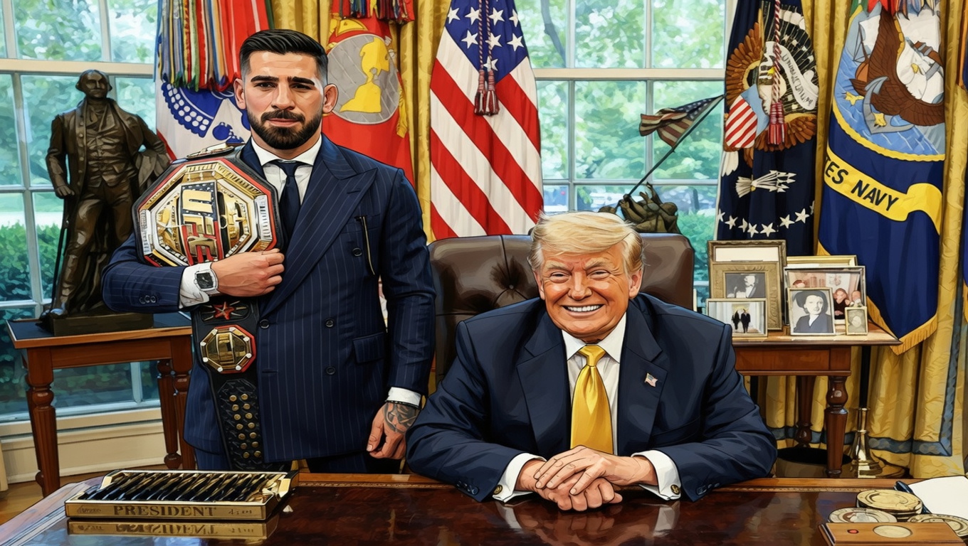 Трамп ждёт от UFC Freedom 250 рекорда зрителей за всю историю спорта