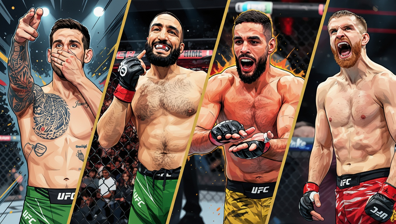Мухаммад против Бонфима: UFC возвращается в Лас-Вегас перед турниром в Вашингтоне