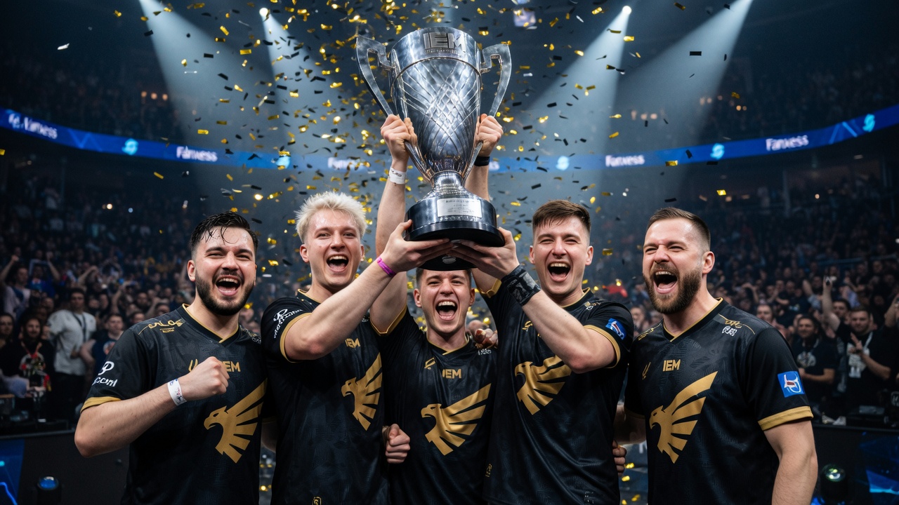 Team Falcons взяли IEM Cologne Major 2026 и закрыли восемь финальных поражений