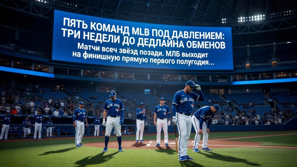 Пять команд MLB под давлением: три недели до дедлайна обменов