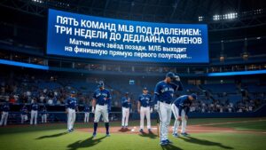 Пять команд MLB под давлением: три недели до дедлайна обменов