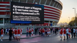 Арсенал едет в Мадрид с 8 чистыми листами и без поражений в ЛЧ