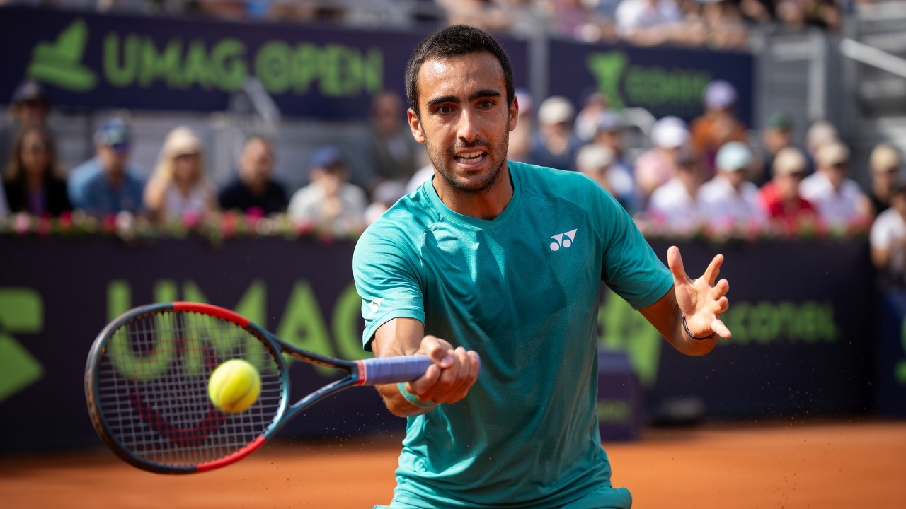 Мерида взял первый титул ATP в Умаге, дожав Джумхура в трёх сетах