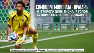 Символ чемпионата – вратарь из второго дивизиона, 7 голов Беллингема и рекорд Мбаппе
