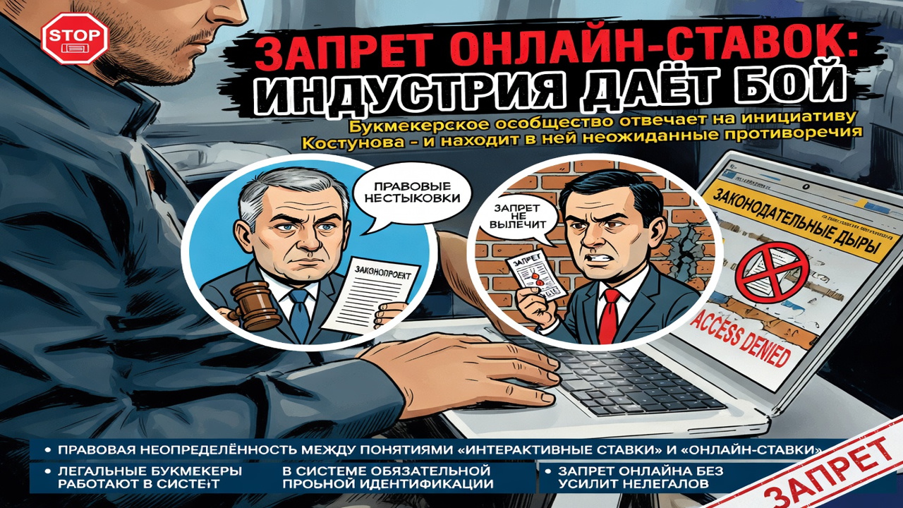 Запрет онлайн-ставок: индустрия даёт бой