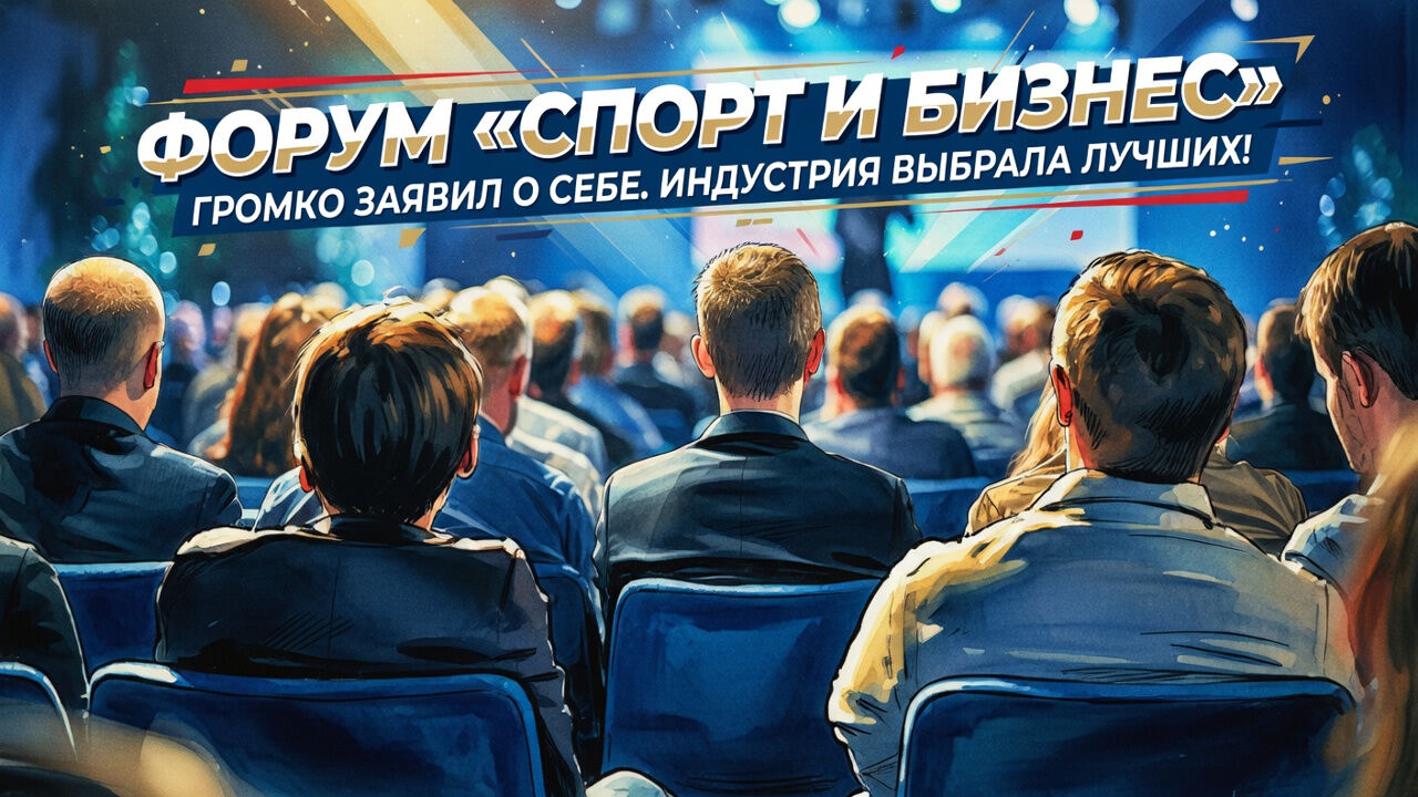 Форум «Спорт и Бизнес» громко заявил о себе. Индустрия выбрала лучших!