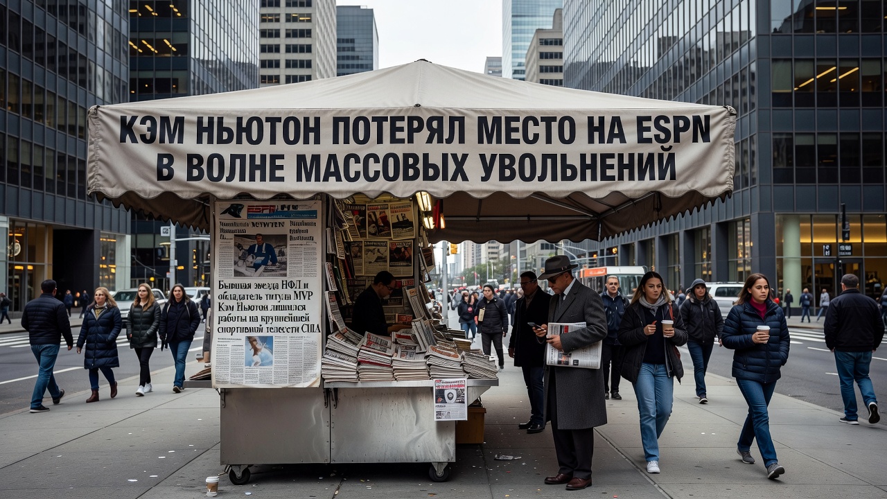 Кэм Ньютон потерял место на ESPN в волне массовых увольнений