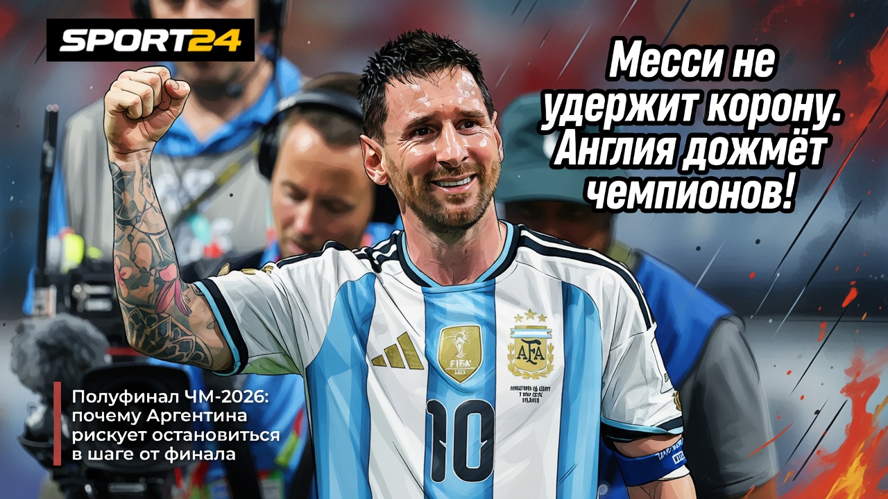 Месси не удержит корону. Англия дожмёт чемпионов!