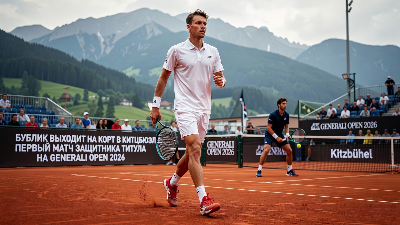 Бублик выходит на корт в Китцбюэле: первый матч защитника титула на Generali Open 2026