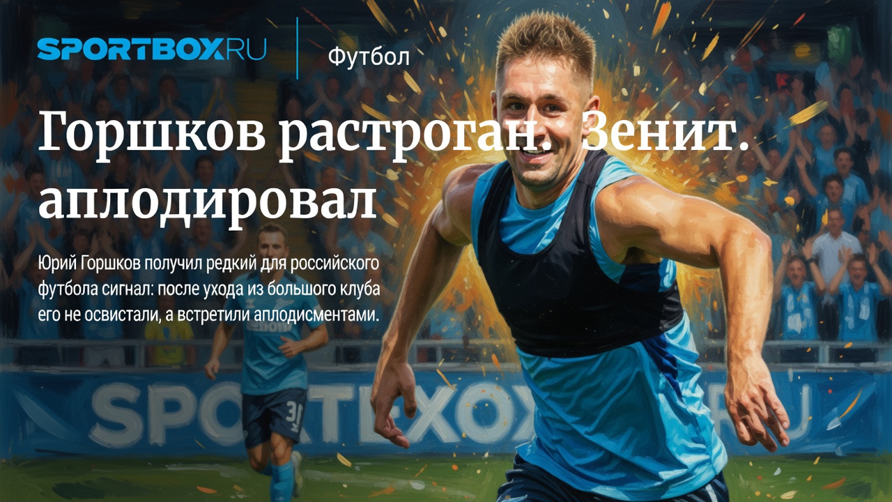 Горшков растроган. Зенит аплодировал