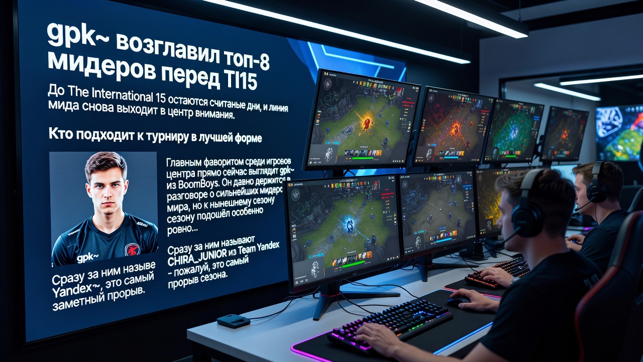 gpk~ возглавил топ-8 мидеров перед TI15