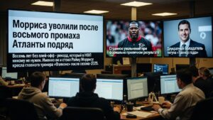 Морриса уволили после восьмого промаха Атланты подряд