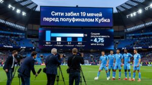 Сити забил 19 мячей перед полуфиналом Кубка