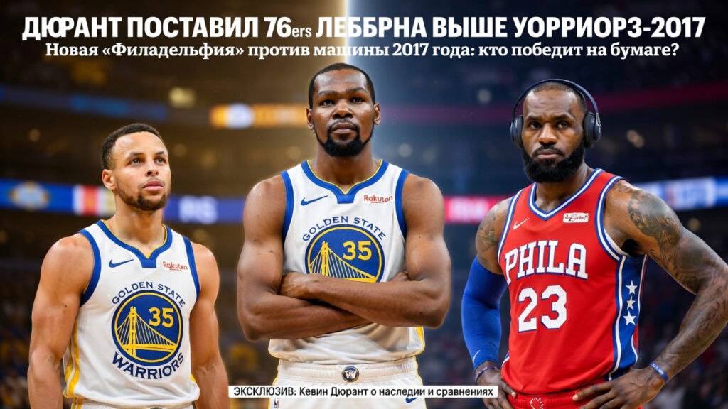 Дюрант поставил 76ers Леброна выше Уорриорз-2017
